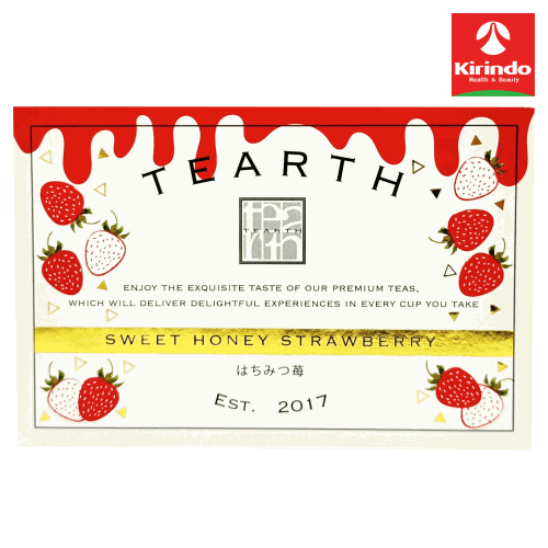 Other - ジェイ・ファーム TEARTH (ティーアース)シリーズ はちみつ苺ティーバッグ 50g(2g×25枚)【軽減税率対象商品】　