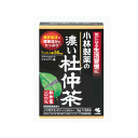 ■商品名 小林製薬濃い杜仲茶 ■容量 30袋入り×1箱 ■製造販売 小林製薬 ■区分 健康食品健康茶|杜仲茶特許製法で、健康成分がたっぷり。ゲニポシド酸を50mgも含有。（特許第3101901号） 毎日続けられるすっきりとした飲みやすさ。 ノンカフェイン、ノンカロリー。脂質0gの体にやさしい健康茶です。 生活習慣が気になる方にもおすすめです。稀有な健康素材「杜仲」 杜仲は、今からおよそ6000万年前から氷河期を生き抜いてきた、非常に生命力の強い植物です。「トチュウ科トチュウ属トチュウ」という一科一属一種のみで、地球上に仲間のいない、非常に珍しい貴重な植物でもあります。今も昔も杜仲は、人々の健康に役立てられ、重宝されてきました。「小林製薬の濃い杜仲茶」は、小林製薬だけの特許製法茶葉を使用。特許製法だから、健康成分を濃く抽出できます。 こんな方に 塩分、脂肪分、カロリーがゼロの健康茶。こんな方にもお飲みいただけます。