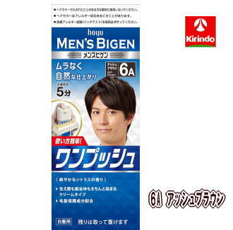 ホーユー(HOYU)メンズビゲンワンプッシュ 6A アッシュブラウン