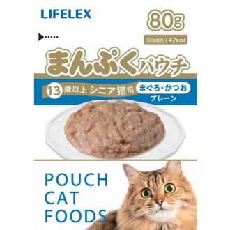 LIFELEX まんぷくパウチ まぐろ＆かつ