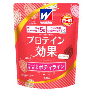 森永製菓 ウイダー プロテイン効果 ソイカカオ味 660g入り×1個 きれいな理想のボディライン 女性に人気 1