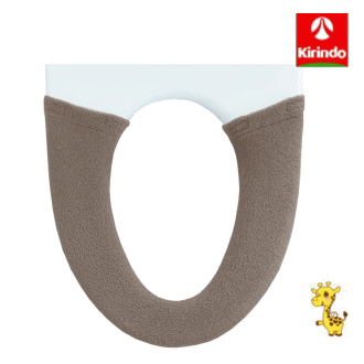 オカ コクーン トイレ便座カバー 洗浄・暖房型専用タイプ ブラウン