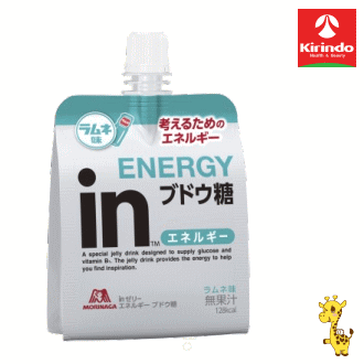 森永製菓 inゼリー エネルギー ブドウ糖 180g×1個 考えるためのエネルギー補給