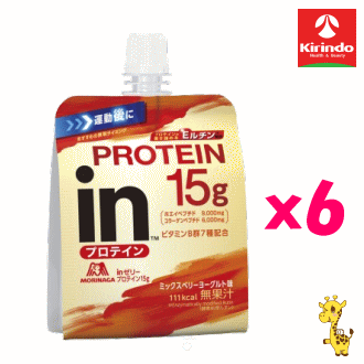 6個セット inゼリープロテイン 150g×6個