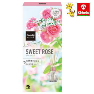小林製薬 サワデー 香るStick スウィートローズ 70ml
