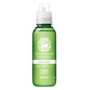 サラヤ ハッピーエレファント 液体洗たく用洗剤 コンパクト 600ml