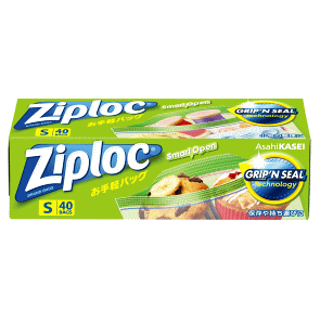 旭化成ホームプロダクツ ジップロック お手軽バッグ Sサイズ 40枚入のサムネイル