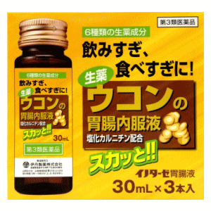 【第3類医薬品】伊丹製薬 ウコン・