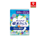 ユニ・チャーム チャームナップ 吸水さらフィ ナプキンサイズ 特に多い時も1枚で安心用 200cc 18枚入※パッケージリニューアルに伴い画像と異なるパッケージの場合がございます。ご了承下さいませ。