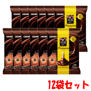 【12袋セット】オリヒロプランデュ ぷるんと蒟蒻ゼリー プレミアム チョコ 20g×6個入×12※リニューアルに伴うパッケージ変更の場合ありのサムネイル