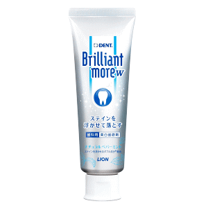 デントヘルス ブリリアントモア W ナチュラルペパーミント 90g ブルー Brilliant more -10