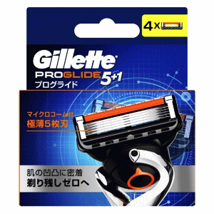 P&G ジレット プログライド フレックスボール搭載 替刃 4個入 P&G ジレット プログライド フレックスボール搭載 替刃 4個入