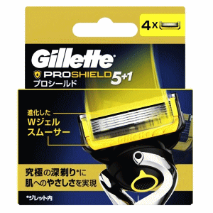 P&G ジレット プロシールド フレックスボール搭載 替刃 4個入