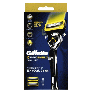 P&G ジレット プロシールド フレックスボール搭載 本体+替刃2個付き P&G ジレット プロシールド フレックスボール搭載 本体+替刃2個付き