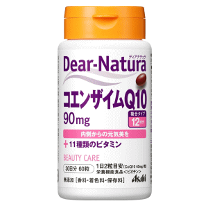 アサヒフード&ヘルスケアディアナチュラコエンザイムQ10＋11種類のビタミン60粒※軽減税率対象