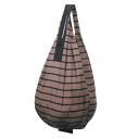 【在庫限り】マーナ Shupatto (シュパット) コンパクトバッグ Drop ボーダー サイズ:約28*56cm(バッグ使用時)、約8*10*4cm(折りたたみ時)