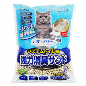 素早く強力に消臭。猫ちゃんの足裏に挟まりにくく飛び散りにくい形状。●メーカー：ペットプロジャパン　〒571-0044　大阪府門真市松生町6-20　06-6905-9988●区分：ペット●原産国：日本●広告文責：(株)キリン堂　078-413-3314