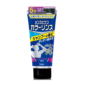 ホーユー メンズビゲン カラーリンス アッシュブラック 160g