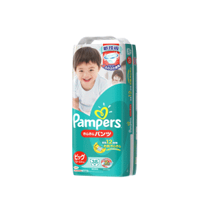 P&G パンパース やわらかコットンケアパンツ スーパージャンボ ビッグサイズ38枚 P&G パンパース やわらかコットンケアパンツ スーパージャンボ ビッグサイズ38枚