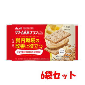 【6袋セット】アサヒグループ食品 クリーム玄米ブランプラス 