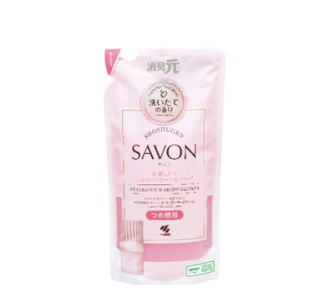 小林製薬 消臭元 SAVON(サボン) 洗濯したてふんわりフローラルソープ 詰め替え 400ml 小林製薬 消臭元 SAVON(サボン) 洗濯したてふんわりフローラルソープ 詰め替え 400ml