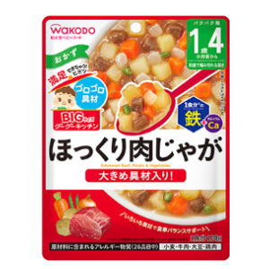 和光堂 BIGサイズのグーグーキッチン ほっくり肉じゃが 100g【軽減税率対象商品】 和光堂 BIGサイズのグーグーキッチン ほっくり肉じゃが 100g【軽減税率対象商品】