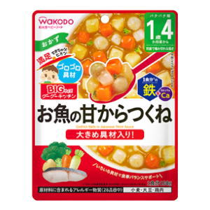 和光堂 BIGサイズのグーグーキッチン お魚の甘からつくね 100g【軽減税率対象商品】 和光堂 BIGサイズのグーグーキッチン お魚の甘からつくね 100g【軽減税率対象商品】
