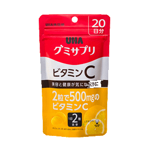 UHA味覚糖 グミサプリ ビタミンC 20日分 40粒※軽減税率対象