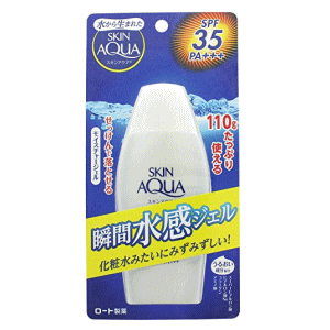 ロート製薬 スキンアクア モイスチャージェル (SPF35 PA+++) 110g