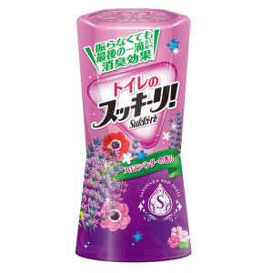 アース製薬 トイレのスッキーリ！ アロマラベンダーの香り 400ml ※パッケージリニューアルに伴い画像と異なるパッケージの場合がございます。ご了承下さいませ。