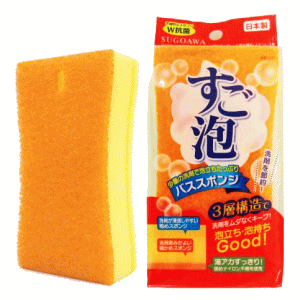 東和産業 すご泡バススポンジ