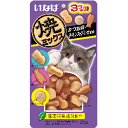 いなば 焼ミックス 3つの味 かつお・チキン・いか風味 25g