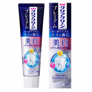 花王 クリアクリーン プレミアム美白 薬用ハミガキ 100g【医薬部外品】のサムネイル