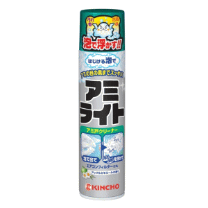 大日本除虫菊 アミライト はじける泡タイプ 290ml (住居用洗剤 網戸)