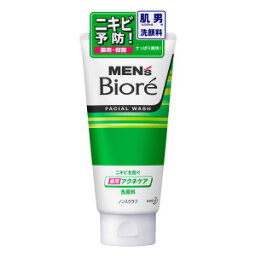 花王 メンズビオレ 薬用アクネケア洗顔 130g ※パッケージリニューアルに伴い画像と異なるパッケージの場合がございます。 予めご了承下さい。【医薬部外品】