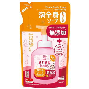サラヤ アラウ.ベビー 泡全身ソープ しっとり 400mL 詰替用 サラヤ アラウ.ベビー 泡全身ソープ しっとり 400mL 詰替用