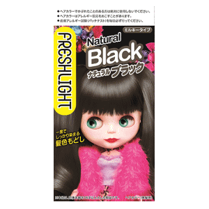 【医薬部外品】ヘンケルジャパン フレッシュライト ミルキー髪色もどし ナチュラルブラック 1剤:60g/2剤:60ml