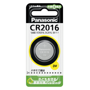 パナソニック コイン形リチウム電池 CR2016P