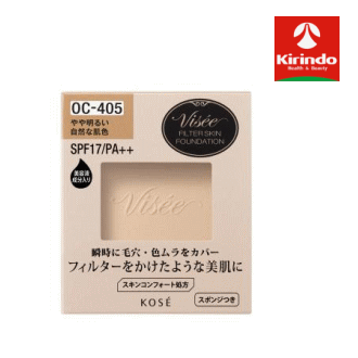 KOSE(コーセー) Visee (ヴィセ) リシェ フィルタースキン ファンデーションYNFF405-VSR フィルターFD ＃405 10g×1個 ファンデーション
