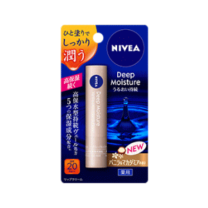 ひと塗りでしっかり潤いほんのりツヤ続く、高保湿リップケア。うるおいが瞬時に広がり、唇の体温でとろけて密着しつづけます。●メーカー：花王　〒103-8210　東京都中央区日本橋茅場町 1-14-10　03-3660-7111●区分：化粧品●原産国：日本●広告文責：(株)キリン堂　078-413-3314