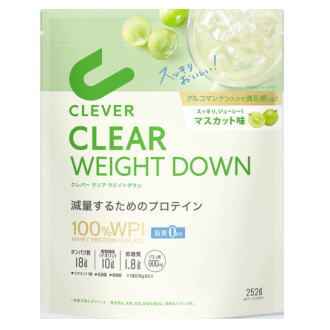ネイチャーラボ クレバー クリア ウエイトダウン マスカット味 252g【軽減税率対象商品】
