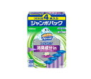ジョンソン スクラビングバブル トイレスタンプ 消臭成分in クリアジャスミン つけかえ用4本入り ジャンボパック 38gx4