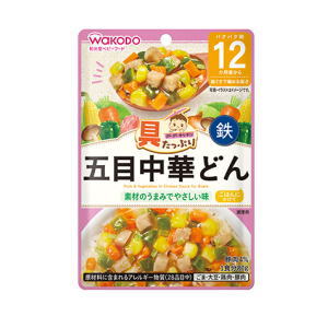 和光堂 具たっぷりグーグーキッチン 五目中華どん 80g 12か月頃から 軽減税率対象商品