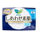 花王 ロリエ しあわせ素肌 ふんわりタイプ 多い夜用 羽つき 300 10コ入【医薬部外品】