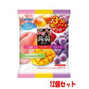  オリヒロ ぷるんと蒟蒻ゼリーパウチ 大袋 白桃＋マンゴー＋グレープ 480g ×12※リニューアルに伴うパッケージ変更の場合あり