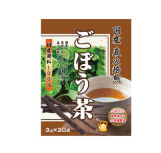 ユニマットリケン 国産直火焙煎 ごぼう茶 90g（3g×30袋）【軽減税率対象商品】