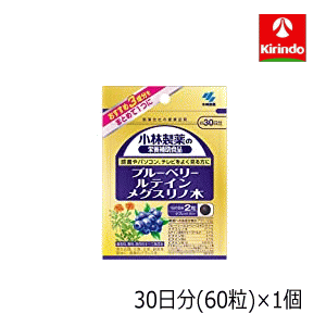 小林製薬の栄養補助食品(サプリメント) ブルーベリールテインメグスリノ木60粒(30日分)×1個 軽減税率対..