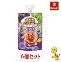 【6個セット】明治 明治それいけ!アンパンマンのやわらかぶどうゼリー 100g×6個【軽減税率対象商品】