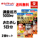 70周年創業祭III ゆうパケットで送料無料 2個セット お試し5日分【第2類医薬品】ロート製薬 防風通聖散錠 満量a 60錠×2袋 満量処方5000mg おな...
