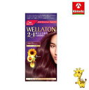 ウエラトーン ツープラスワン M クリームヘアカラー 7PB 明るいピンクブラウン A剤 60g B剤 60g エッセンス7.3ml【医薬部外品】